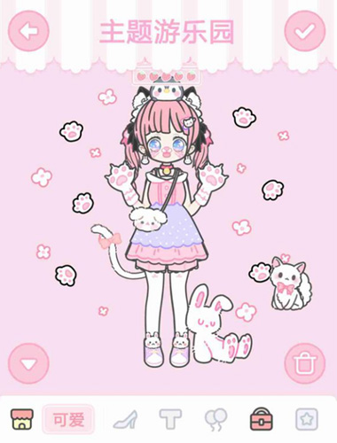 装扮少女主题游乐园怎么玩？2-8通关搭配图解