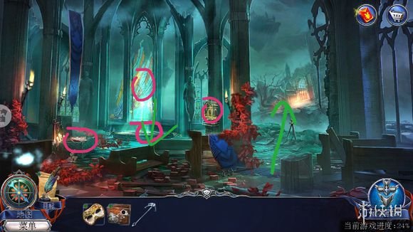 密室逃脱13秘密任务黑暗之城怎么通关？教堂废墟过关攻略分享