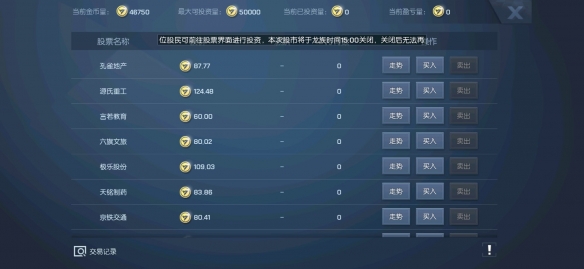 龙族幻想股市怎么玩？股市开放时间玩法指南