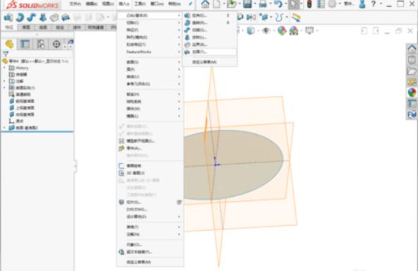 solidworks2019加厚命令如何使用？加厚命令使用方法介绍