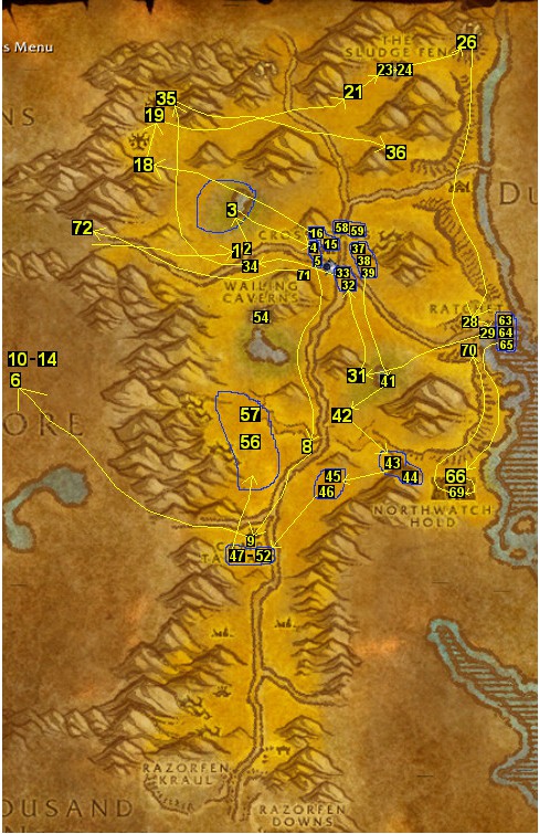 魔兽世界怀旧服部落16-20贫瘠之地如何升级？升级任务路线指南分享