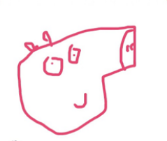QQ画图红包猪图案如何绘画？猪图案绘制方法图文一览