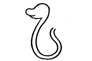 QQ画图红包蛇图案如何快速绘制？蛇图案绘制方法图文介绍