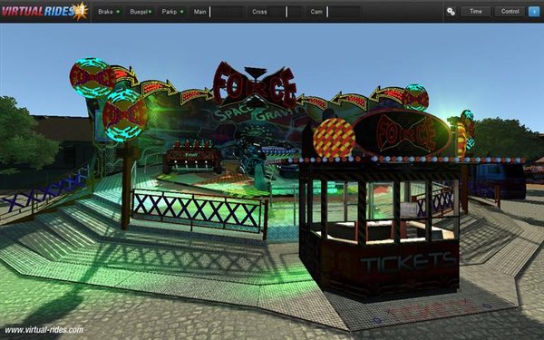 虚拟之旅：游乐园模拟