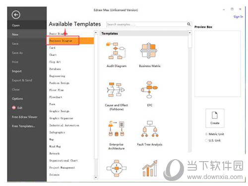 亿图软件市场链表怎样绘制？市场链表绘制流程图文介绍