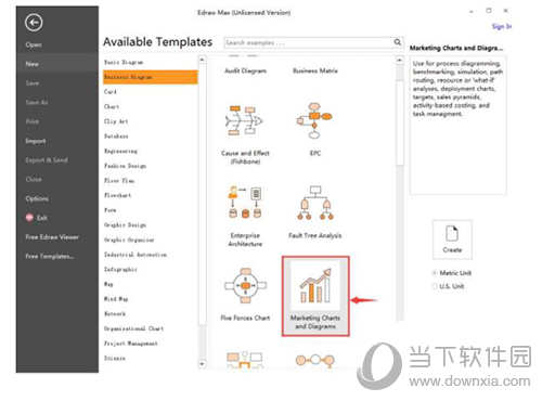 亿图软件市场链表怎样绘制？市场链表绘制流程图文介绍