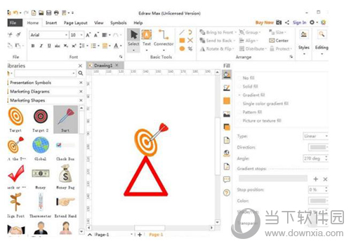 亿图软件市场链表怎样绘制？市场链表绘制流程图文介绍