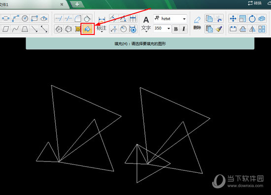 CAD迷你画图填充颜色如何设置？填充颜色设置流程图文介绍