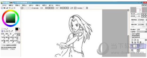 sai魔棒工具选区如何操作？魔棒工具选区操作流程图文介绍