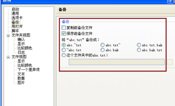 Beyond Compare保存前备份文件怎么操作？设置保存前备份文件步骤一览
