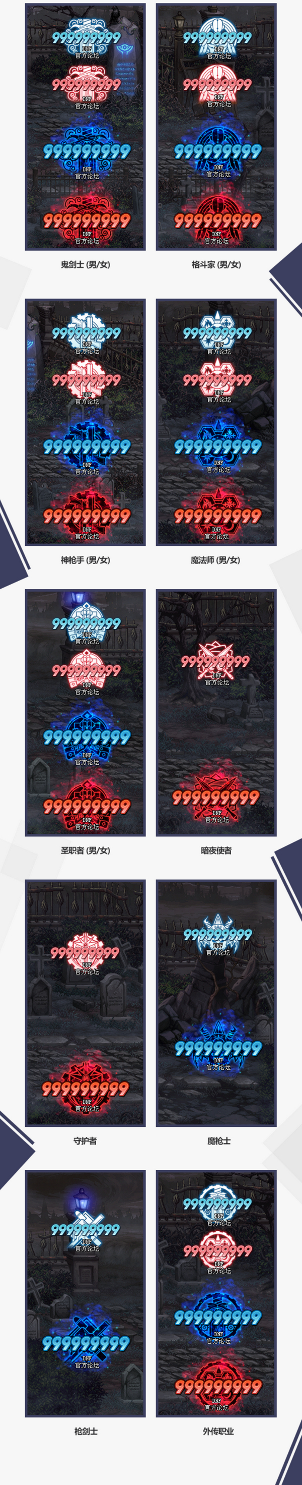 dnf 2019国庆套伤害字体怎么样？2019国庆套伤害字体图文一览