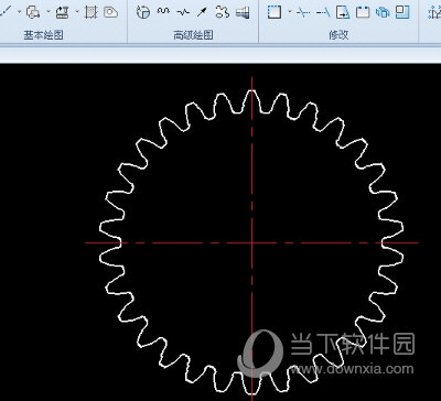 CAXA电子图板齿轮怎样绘制？齿轮绘制方法图文介绍