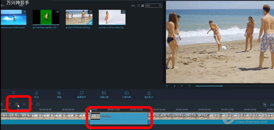 万兴神剪手冻结帧如何操作？冻结帧操作流程图文介绍