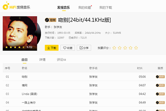 酷我音乐HIFI发烧音乐有哪些功能？HIFI发烧音乐功能及用法介绍