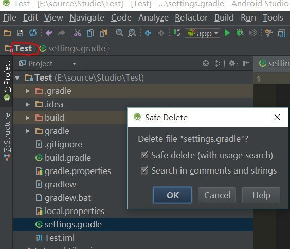 Android Studio项目如何删除？项目删除流程图文介绍