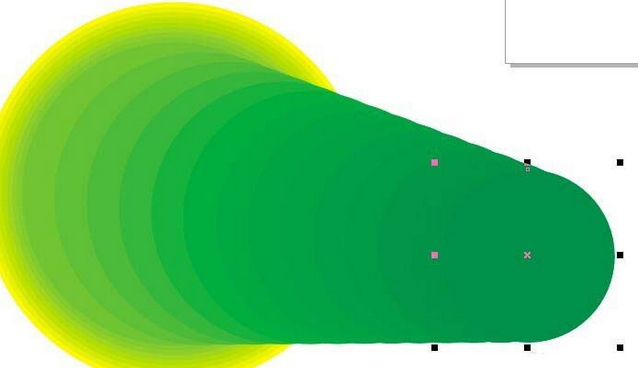 CorelDraw X4交互式调和工具制作渐变如何操作？交互式调和工具制作渐变操作流程介绍