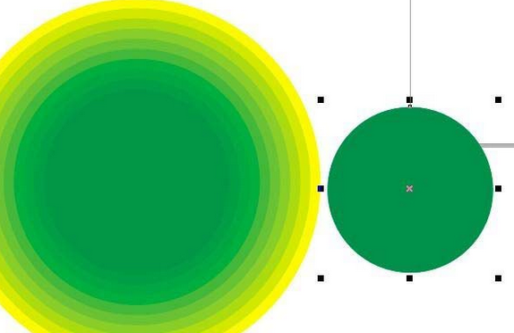 CorelDraw X4交互式调和工具制作渐变如何操作？交互式调和工具制作渐变操作流程介绍