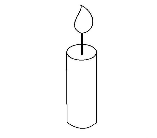 QQ红包蜡烛图案怎么画好识别？蜡烛图案最容易识别画法分享