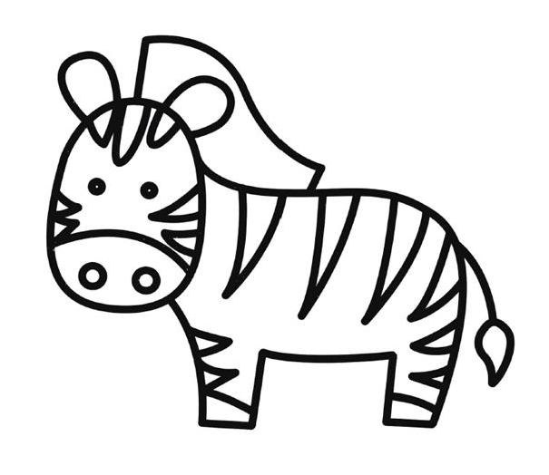 QQ红包斑马图案怎么画好识别？斑马图案最容易识别画法分享