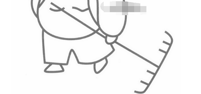 QQ红包钉耙图案怎么画好识别？钉耙图案最容易识别画法分享