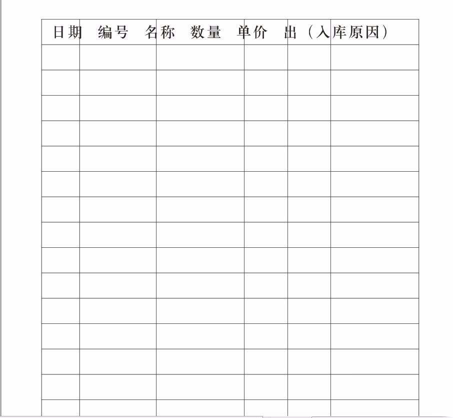 CorelDraw X4怎么创建入库表？制作入库表教程分享