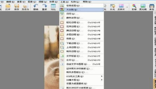 光影魔术手如何制作大头贴？设计大头贴教程分享