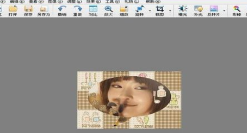 光影魔术手如何制作大头贴？设计大头贴教程分享