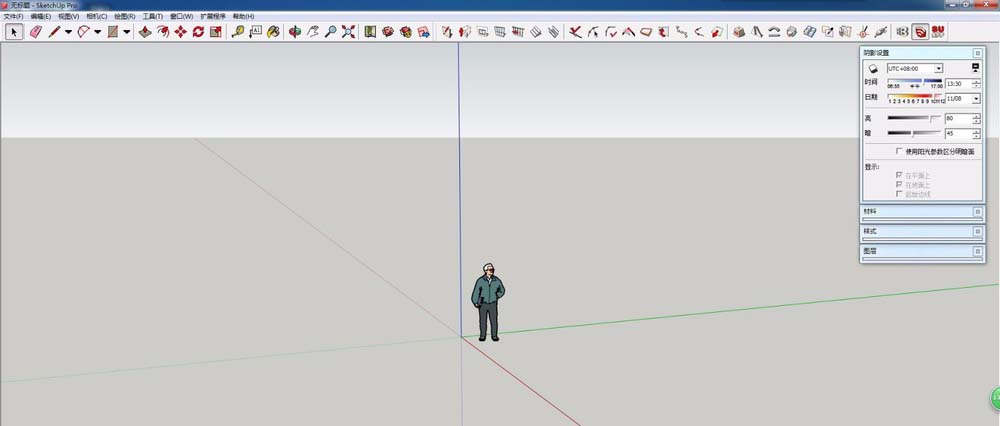 草图大师怎样制作一个自动开洞门窗？绘制一个自动开洞门窗教程分享