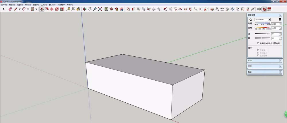 草图大师怎样制作一个自动开洞门窗？绘制一个自动开洞门窗教程分享