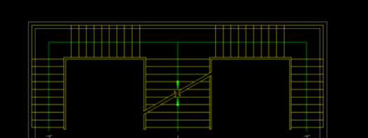 天正建筑2014双分三跑楼如何绘制？双分三跑楼绘制流程图文详解