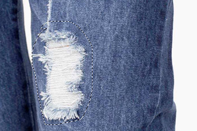 PS破洞牛仔裤怎样修复？破洞牛仔裤修复方法图文详解
