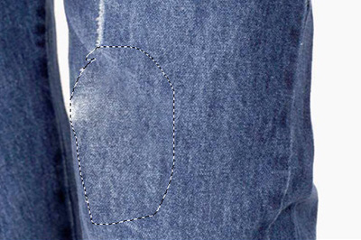 PS破洞牛仔裤怎样修复？破洞牛仔裤修复方法图文详解