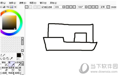 sai轮船如何绘制？轮船绘制方法图文介绍