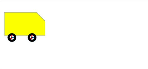 PPT怎样绘制一个小车慢慢直行的动画效果？制作小车慢慢直行的动画效果教程分享