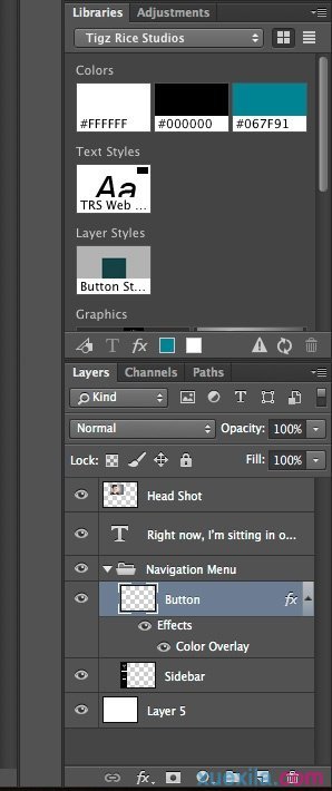 photoshop中库面板怎么用？使用库面板方法介绍