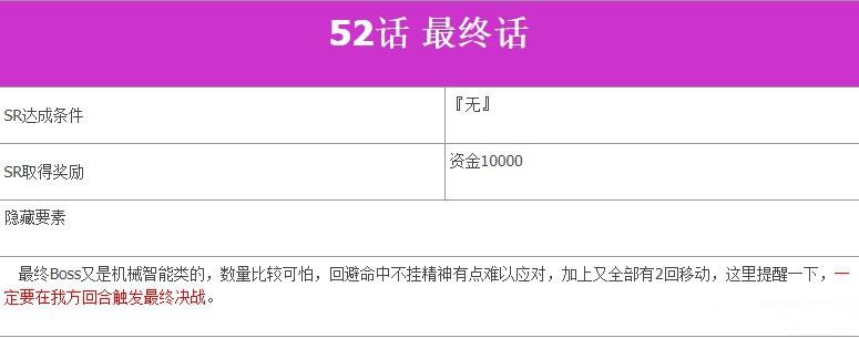 超级机器人大战V第52话最终话B过去与未来的夹缝间如何完成?第52话最终话B过去与未来的夹缝间完成流程图文分享