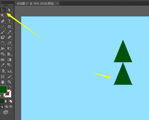 Adobe Illustrator CS6怎样制作卡通图形绿色树？设计卡通图形绿色树教程分享