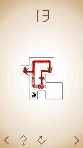 蛇它虫第13关如何通关?第13关通关流程图文分享