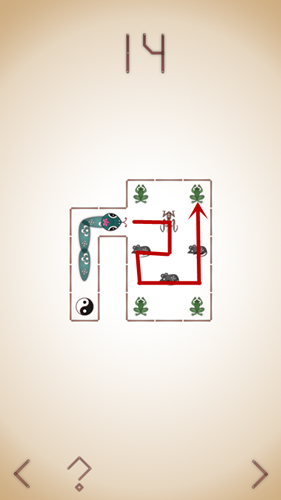 蛇它虫第14关如何通关?第14关通关流程图文分享