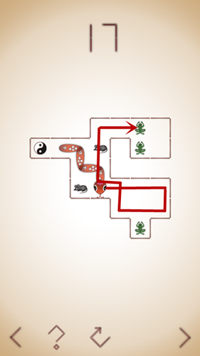 蛇它虫第17关如何通关?第17关通关流程图文分享