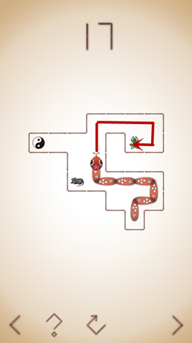 蛇它虫第17关如何通关?第17关通关流程图文分享
