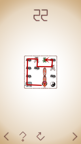 蛇它虫第22关如何通关?第22关通关流程图文分享