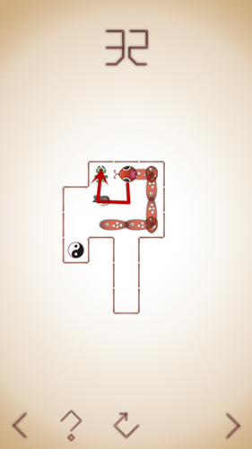 蛇它虫第32关如何通关?第32关通关流程图文分享