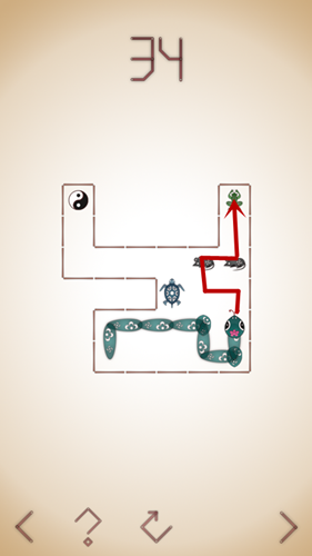 蛇它虫第34关如何通关?第34关通关流程图文分享