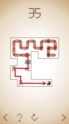 蛇它虫第35关如何通关?第35关通关流程图文分享