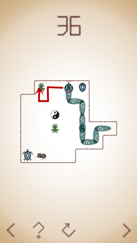 蛇它虫第36关如何通关?第36关通关流程图文分享
