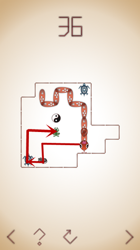 蛇它虫第36关如何通关?第36关通关流程图文分享