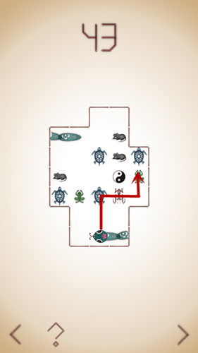 蛇它虫第43关如何通关?第43关通关流程图文分享