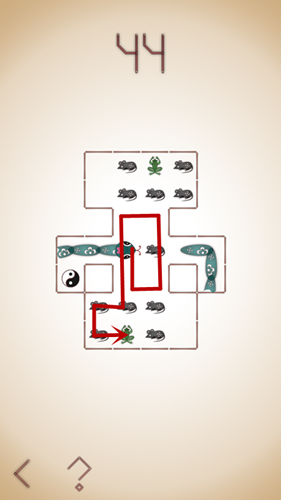 蛇它虫第44关如何通关?第44关通关流程图文分享