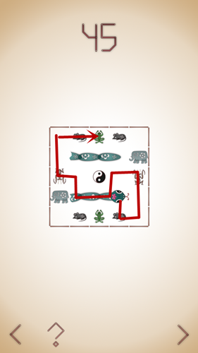 蛇它虫第45关如何通关?第45关通关流程图文分享